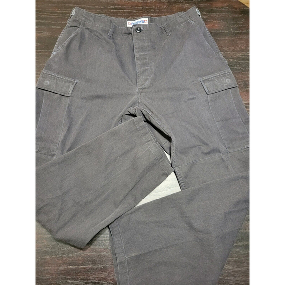 PROPPER TROUSER BUTTON FLY BLACK SIZE LR Mens Cargo - Picture 1 of 5